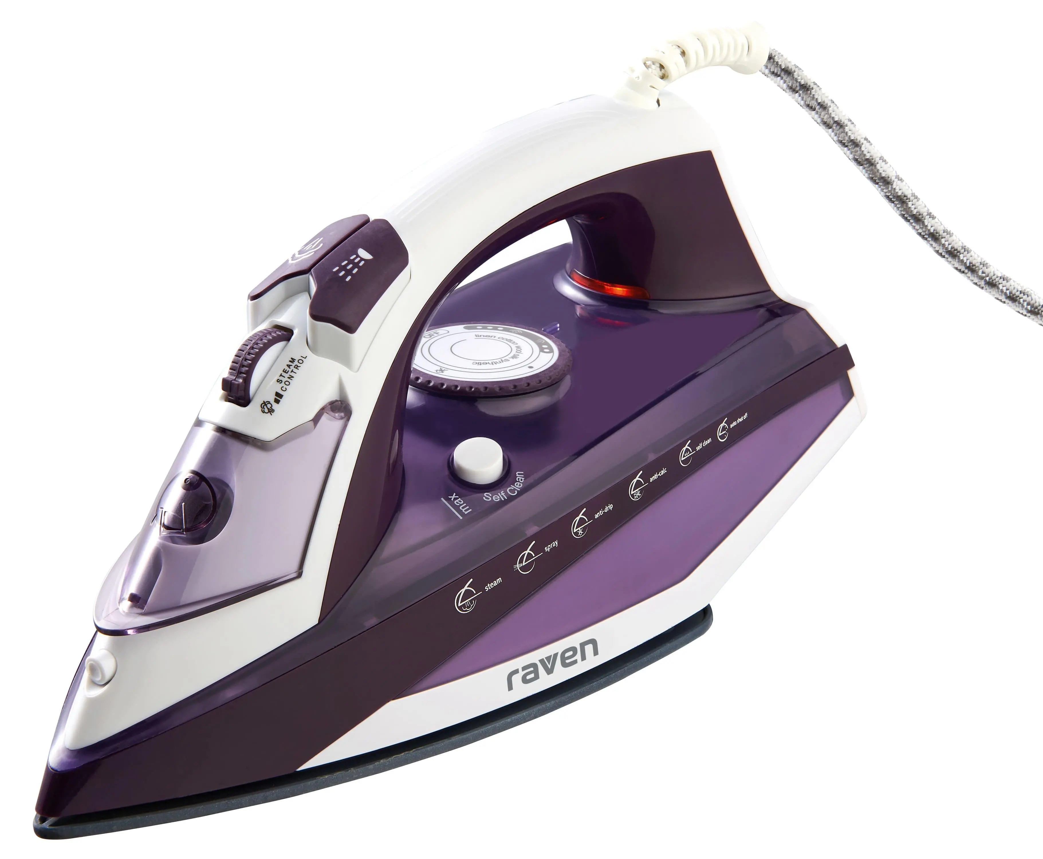 Żelazko Raven EZ005X Steam Iron 140g/min