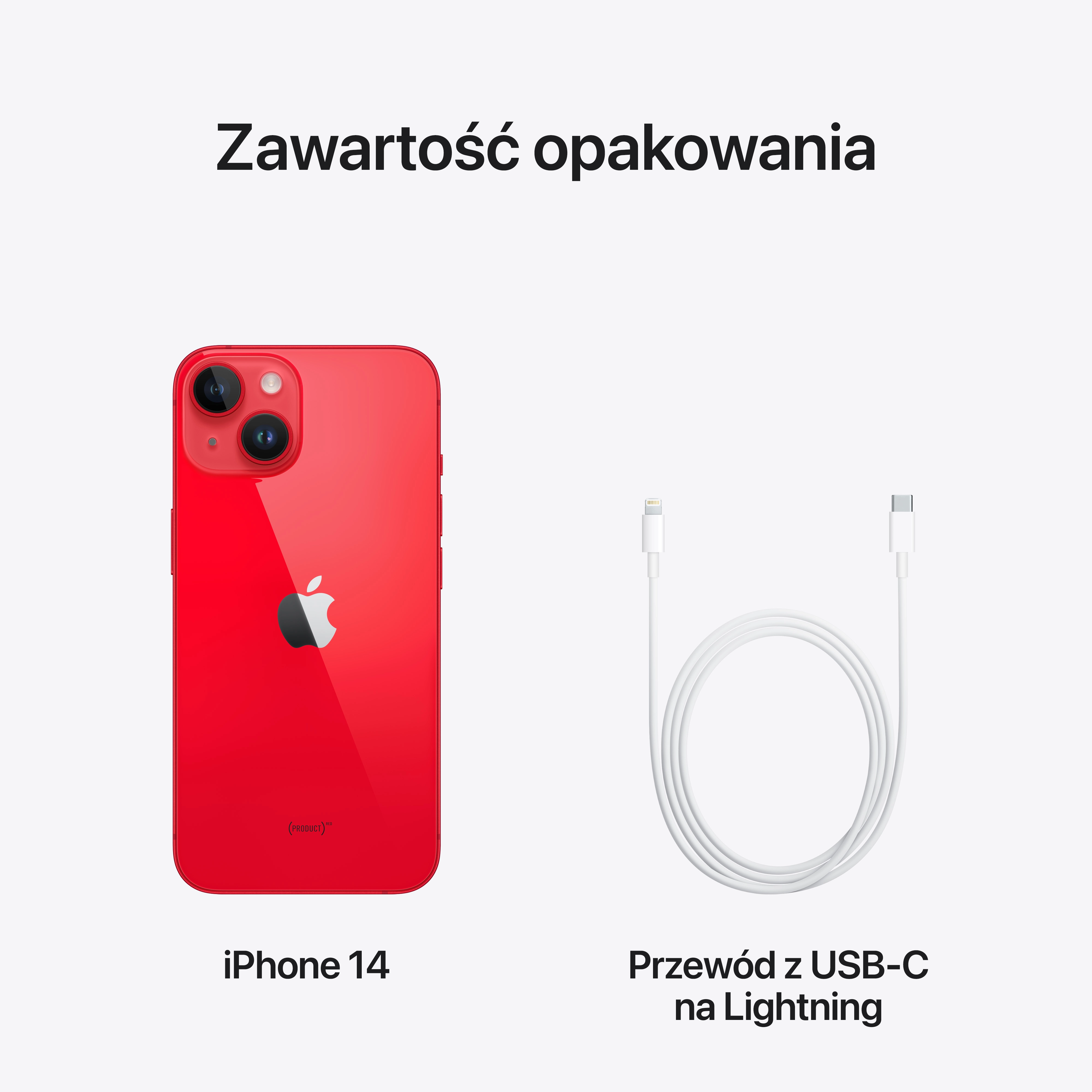 Apple iPhone 14 128GB 6,1" 12Mpix Czerwony