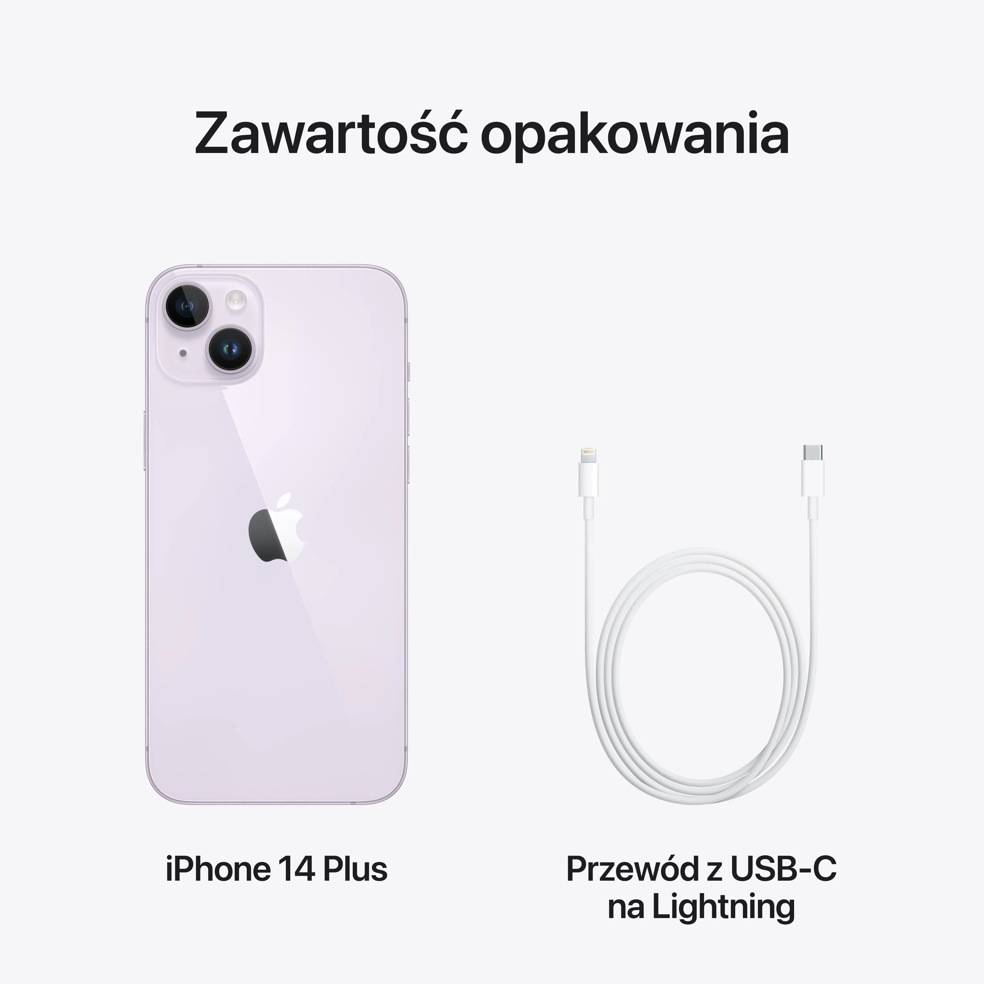 Apple iPhone 14 Plus 128GB 6,7" 12Mpix Fioletowy