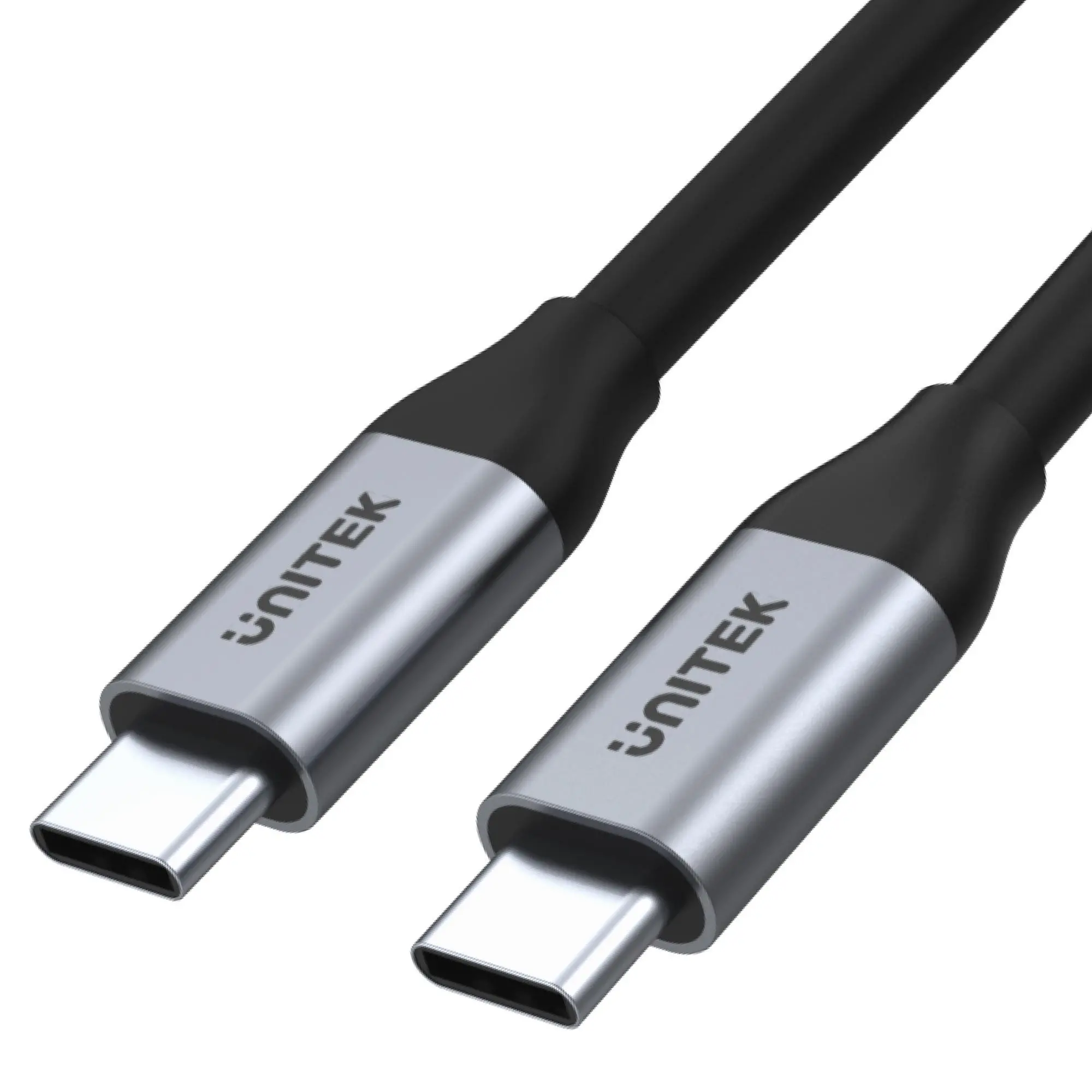 Kabel Unitek C14091ABK / USB-C do USB-C 4K/60Hz 5Gbps 2m Czarny