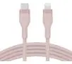Kabel Belkin CAA009BT3MPK BoostCharge Flex USB-C do Lightning 3m Różowy