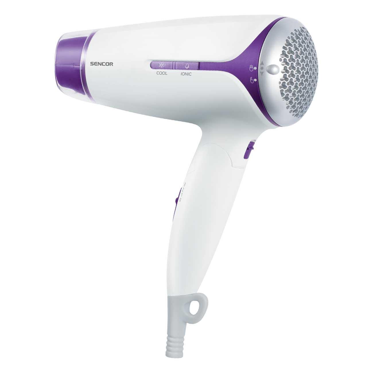 Suszarka do włosów Sencor SHD 7220VT Jonizacja Zimny nawiew 1500W 2 prędkości nadmuchu 3 poziomy temperatury