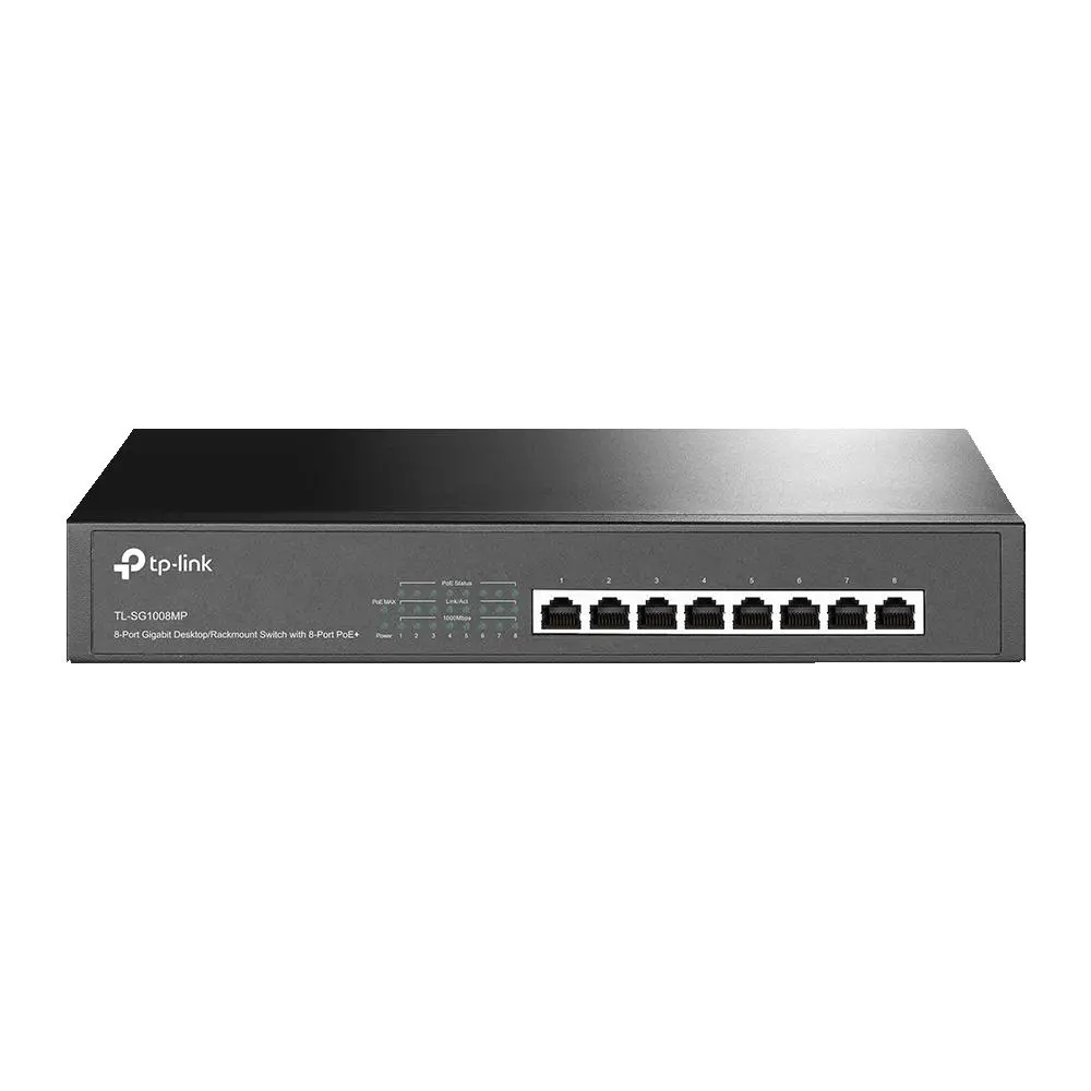Switch TP-LINK TL-SG1008MP Czarny