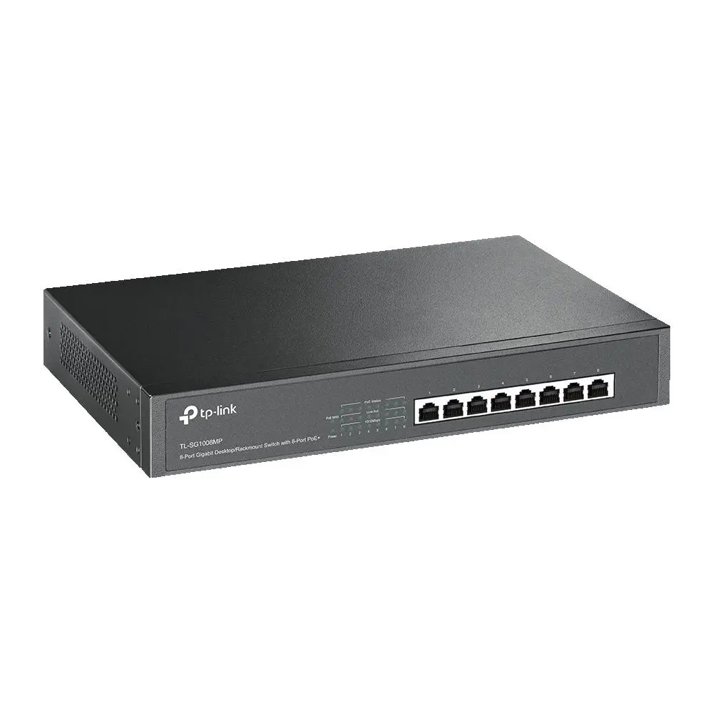 Switch TP-LINK TL-SG1008MP Czarny
