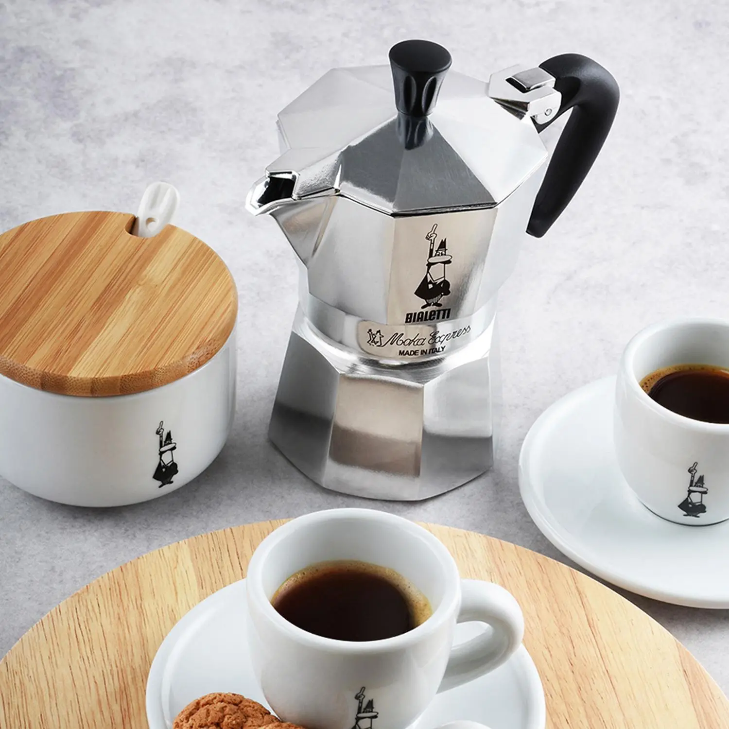 Kawiarka Bialetti Moka Express 1tz 65ml Srebrny