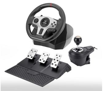 Kierownica Cobra GT900 Pro Rally z pedałami do PS4, PS3, Xbox One, Xbox 360 , PC, Nintendo Switch