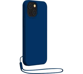 Etui BigBen Silicone Case z paskiem do iPhone 14 Plus Niebieski
