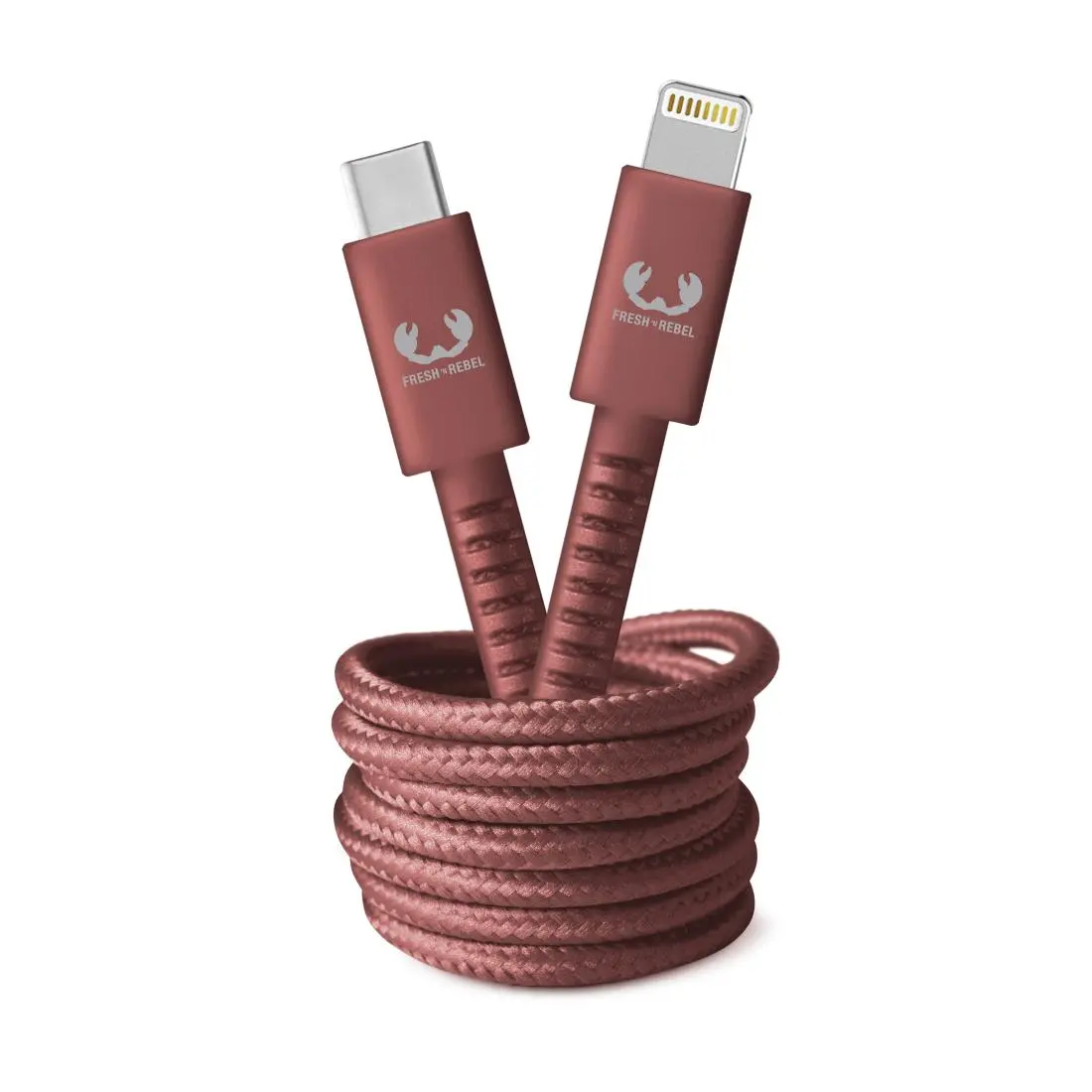 Kabel Fresh 'n Rebel USB-C do Lightning 2m Safari red