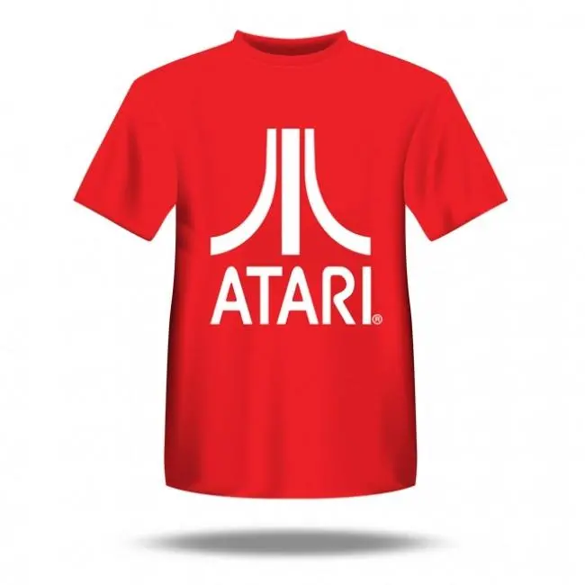 Koszulka APC Atari T-Shirt - Red with White Logo L