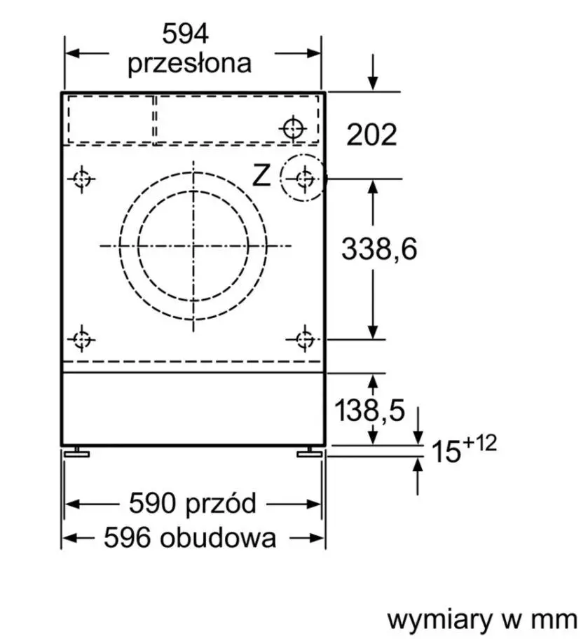 Pralka Bosch Serie 8 WIW28542EU 8kg 1400obr/min