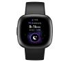 Smartwatch Fitbit by Google Versa 4 zestaw Czarny