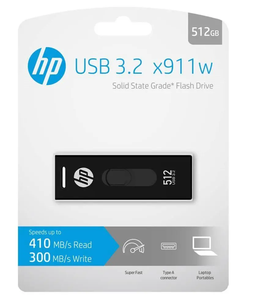 PenDrive HP x911w 512GB USB 3.2 Czarny