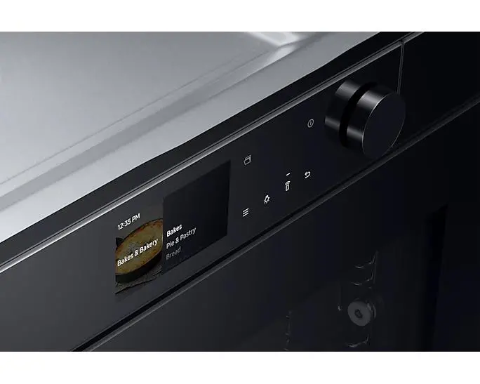 Piekarnik elektryczny parowy Samsung NQ5B7993AAK Termoobieg AirFry Zdalne sterowanie Czarne szkło