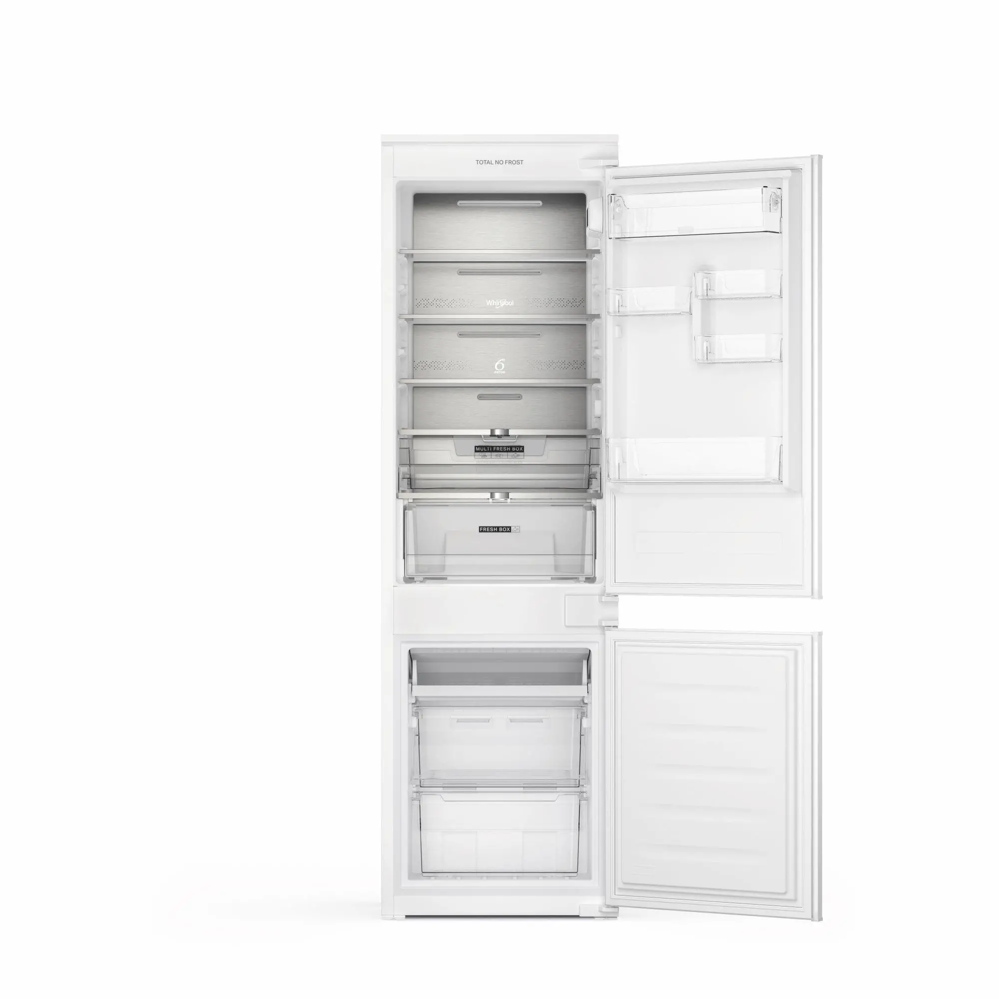 Lodówka Whirlpool WHC18 T141 Pełny No Frost 177cm Szuflada z kontrolą wilgotności