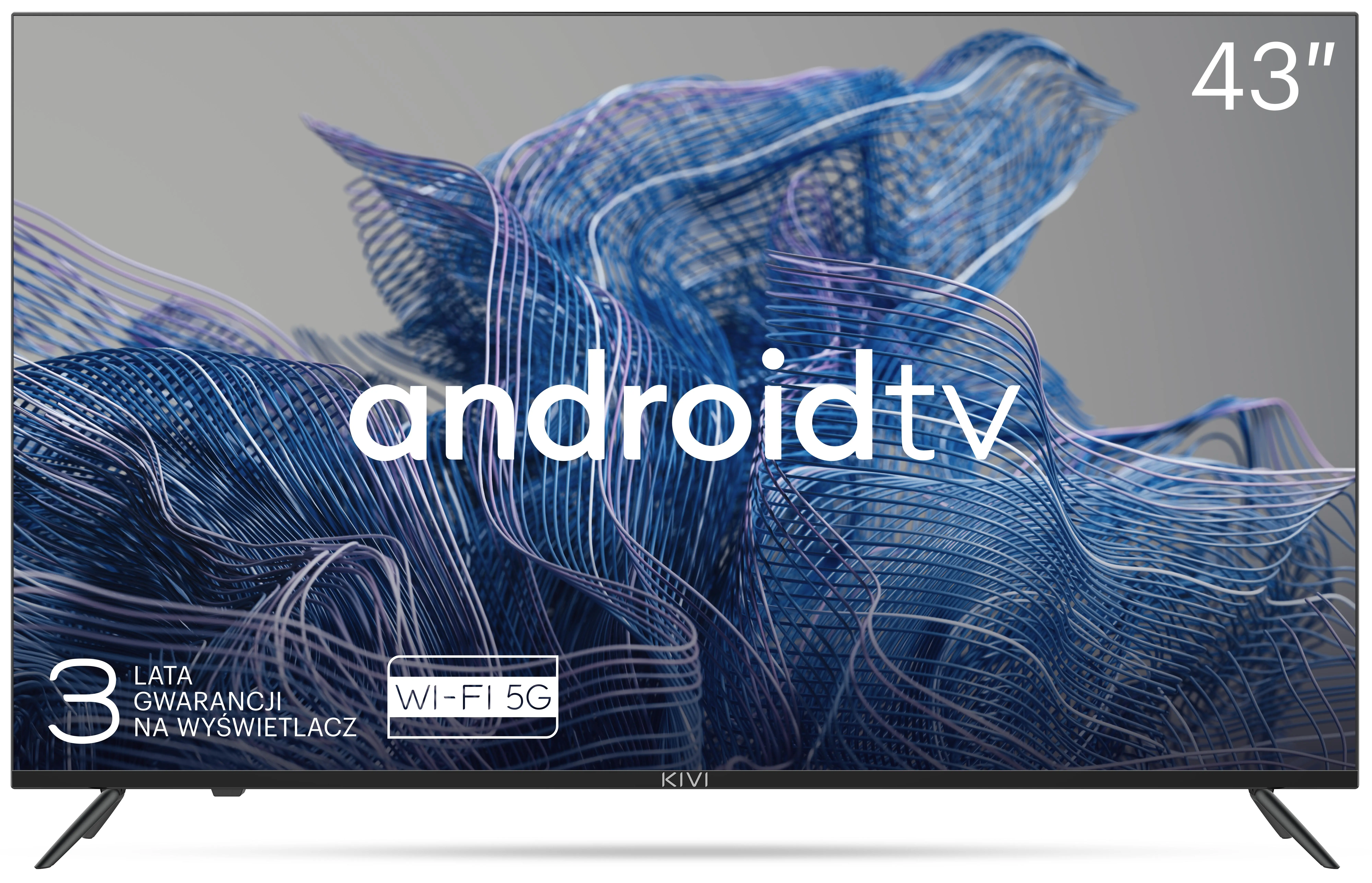 Telewizor KIVI 43U740NB 43" LED 4K Android TV HDMI 2.1 DVB-T2