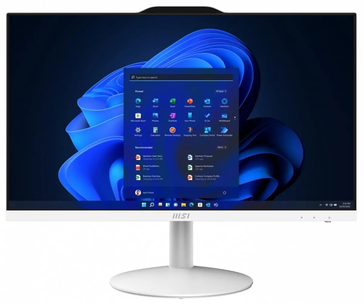 Komputer MSI Modern AM242P 12M-045EU  i5-1240P  23,8" 8GB RAM  512GB Dysk SSD Win11 Pro Biały
