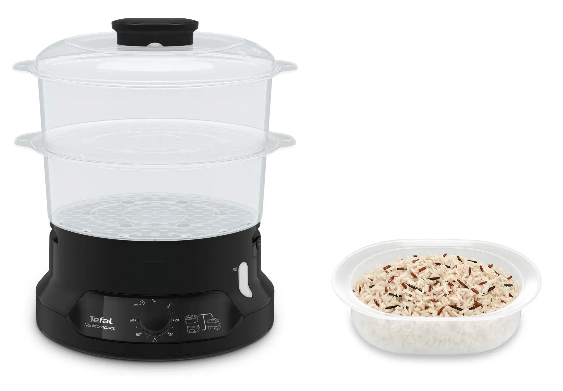 Parowar Tefal Minicompact Steam Cooker VC1398 6l