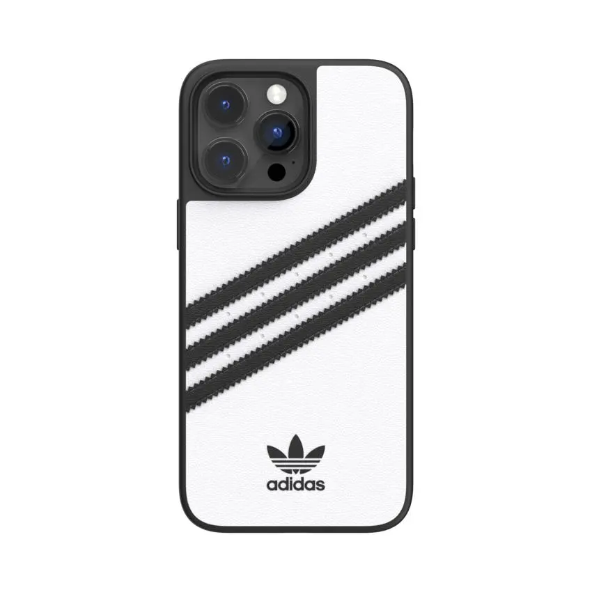 Etui Adidas Snap case z 3 paskami do iPhone 14 Pro Max Biały