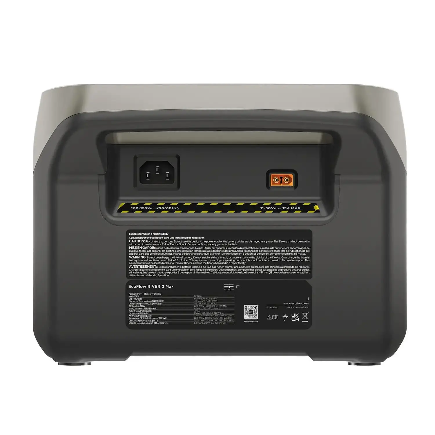 Stacja zasilania EcoFlow RIVER 2 Max 512Wh