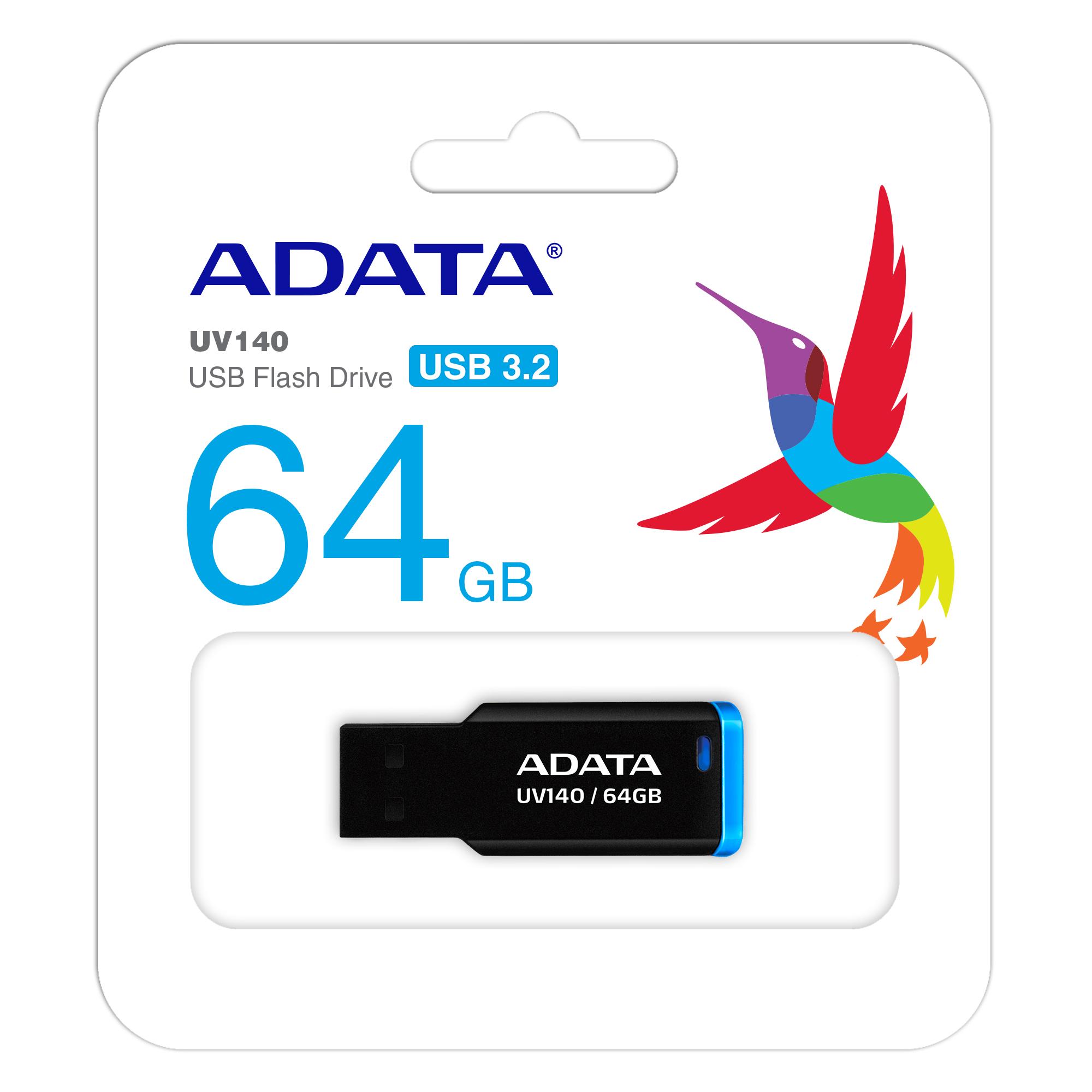 PenDrive Adata Dashdrive Classic UV140 64GB USB3.0 Blue