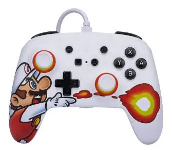 Pad PowerA Enhanced Fireball Mario do Nintendo Switch Przewodowy