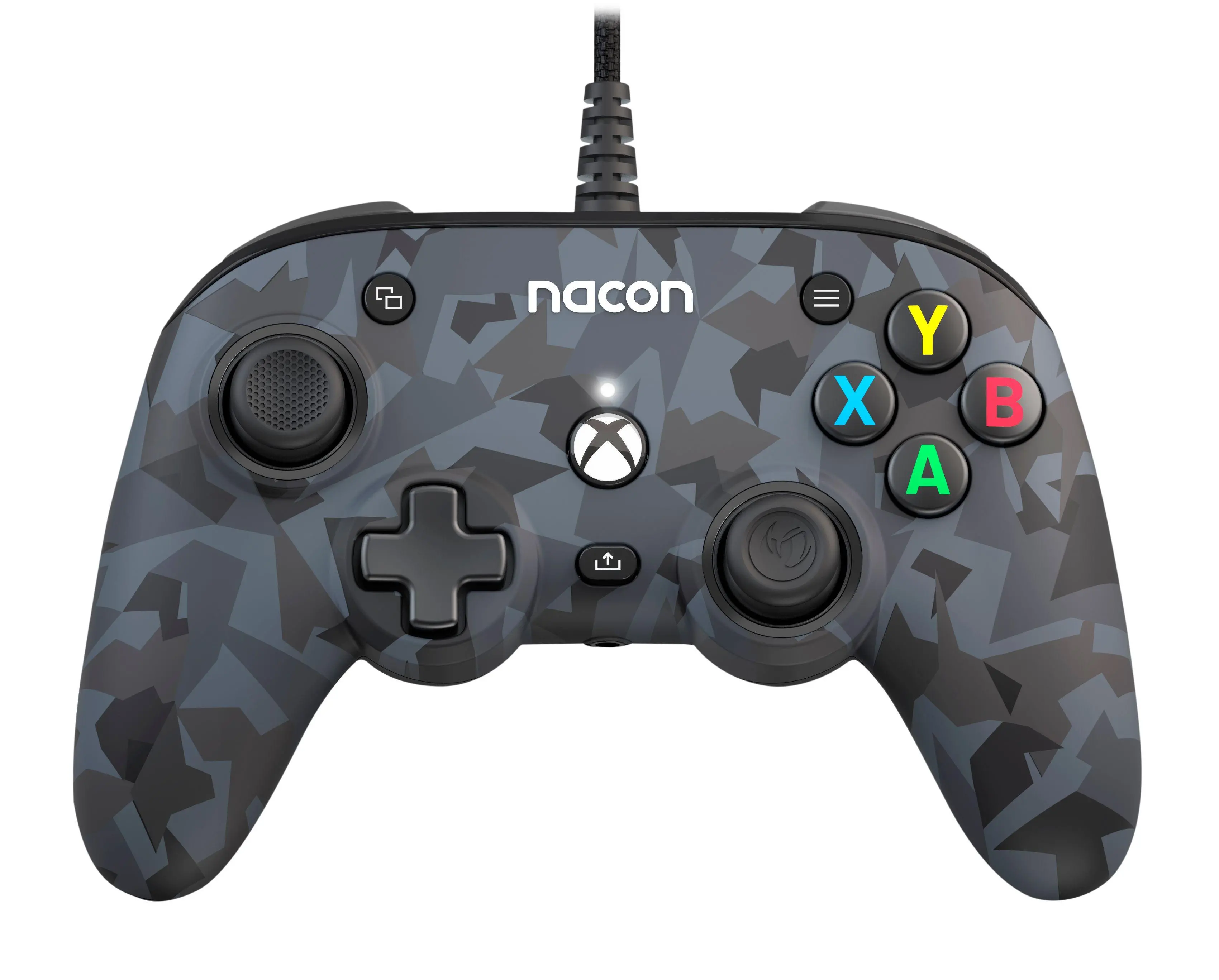 Pad Nacon Pro Compact Xbox do Xbox Series X/S, Xbox One, PC Przewodowy camo urban