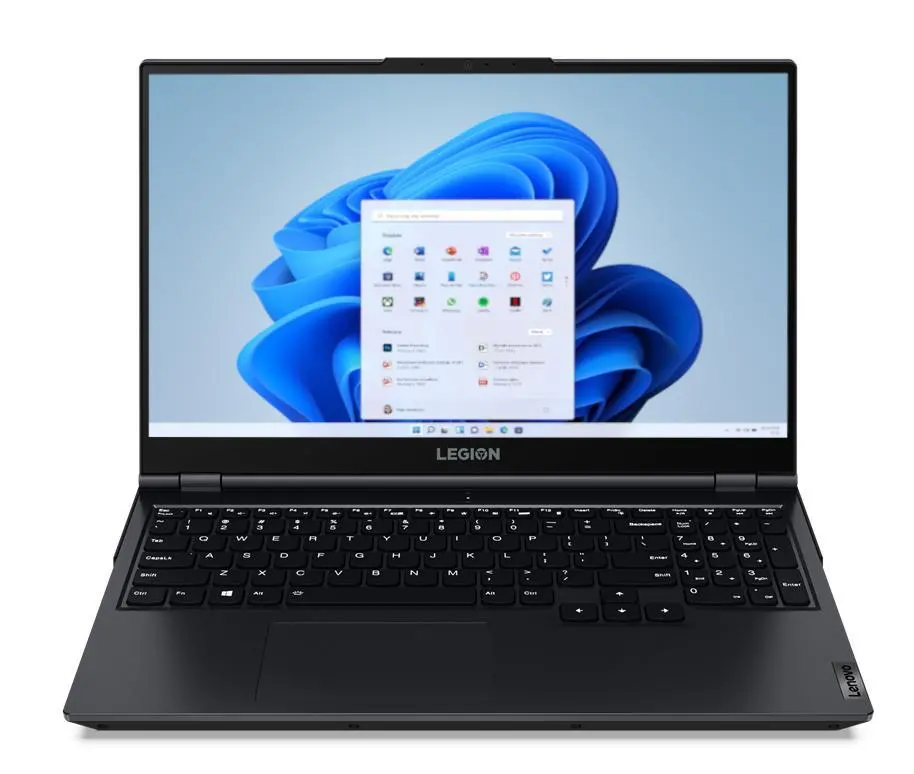 Laptop gamingowy Lenovo Legion 5 15ACH6 15,6" 165Hz R5 5600H 16GB RAM 512GB Dysk SSD RTX3050Ti Win11 Czarno-niebieski