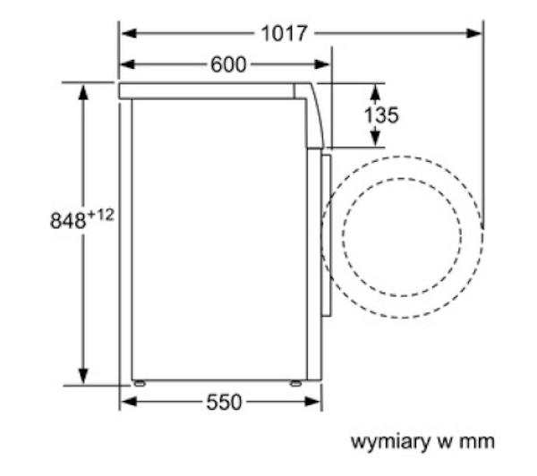 Pralka Bosch WAN2826EPL Serie 4 VarioPerfect