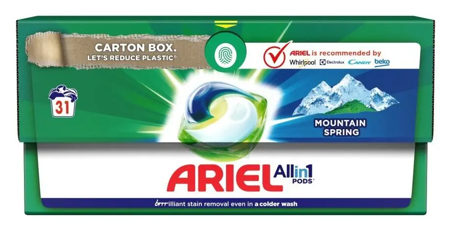 Kapsułki do prania Ariel All in 1 Pods Mountain Spring 31szt.