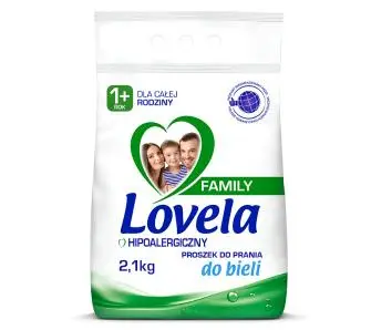 Proszek do prania Lovela Family do bieli 2,1kg