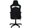 Fotel Nitro Concepts E250 Radiant White Biurowy  do 120kg Tkanina Czarno-biały