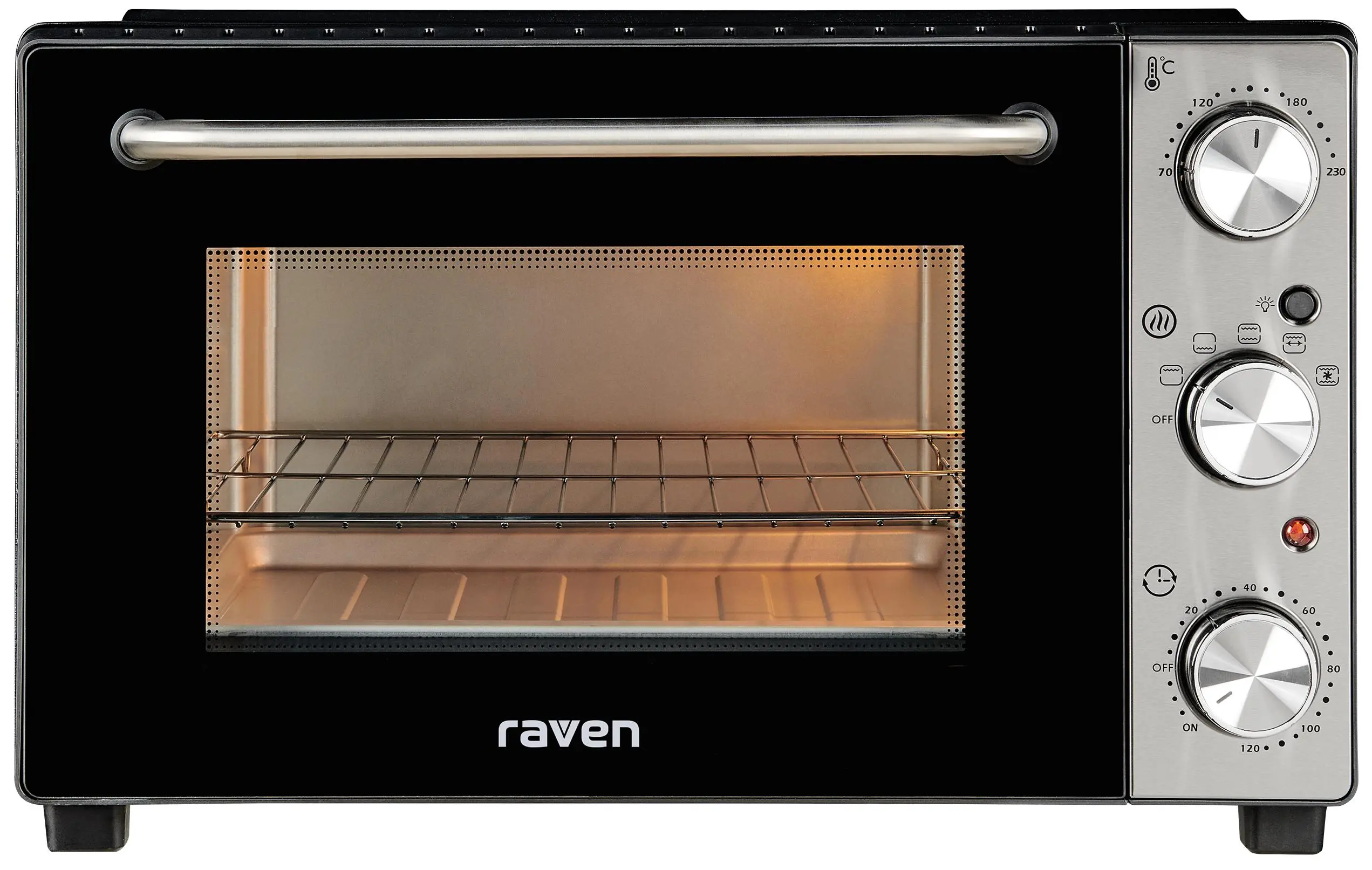 Mini piekarnik Raven EPI006X Rożen 35l