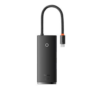 Hub USB Baseus Lite Series WKQX050101 (czarny)