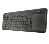 Klawiatura Trust Veza Wireless Touchpad Keyboard Czarny