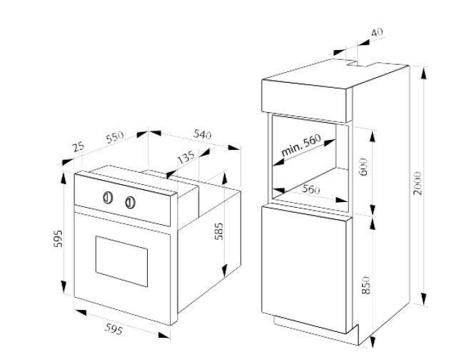 Piekarnik elektryczny Amica EB81064BA+ Integra