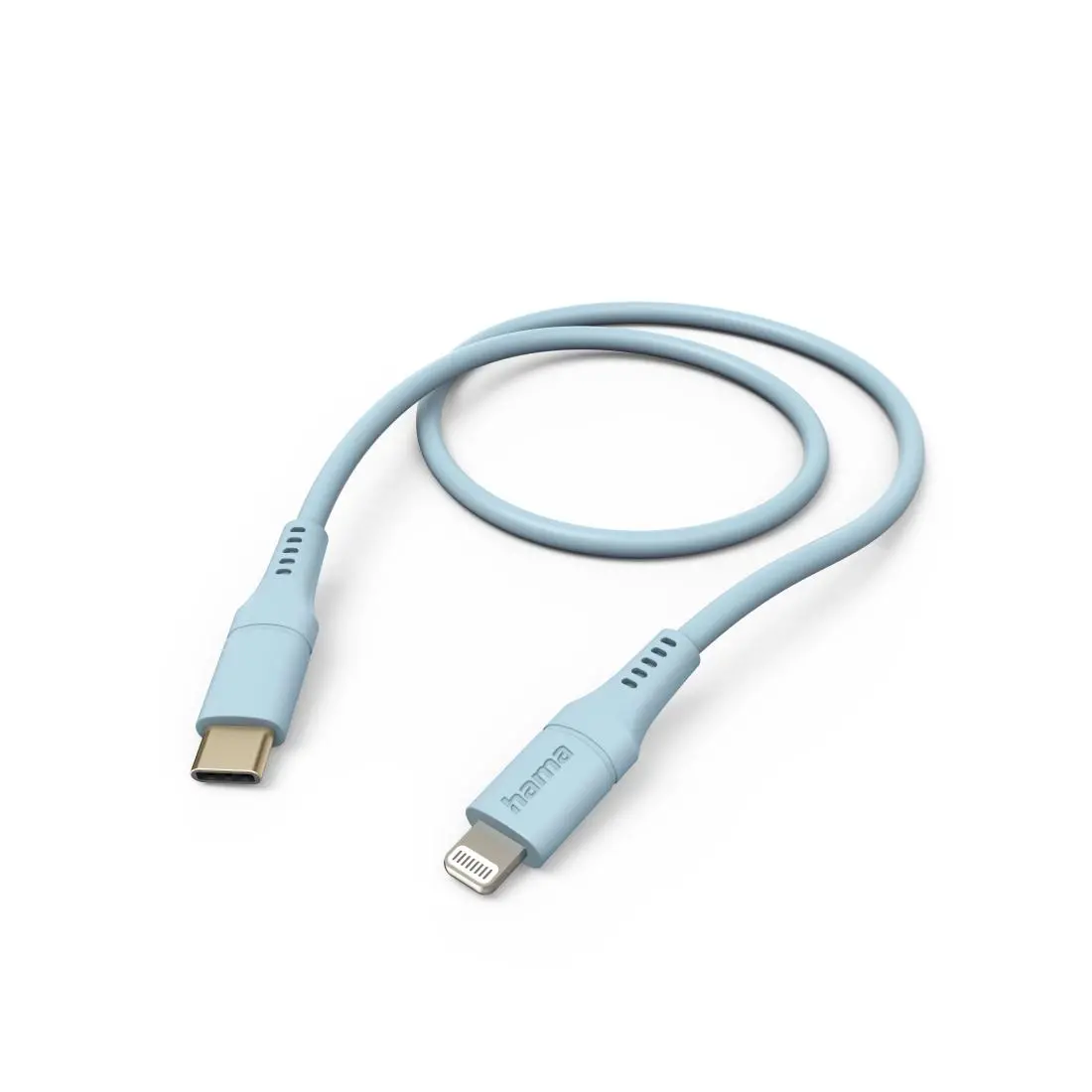 Kabel Hama Flexible USB-C do Lightning Niebieski