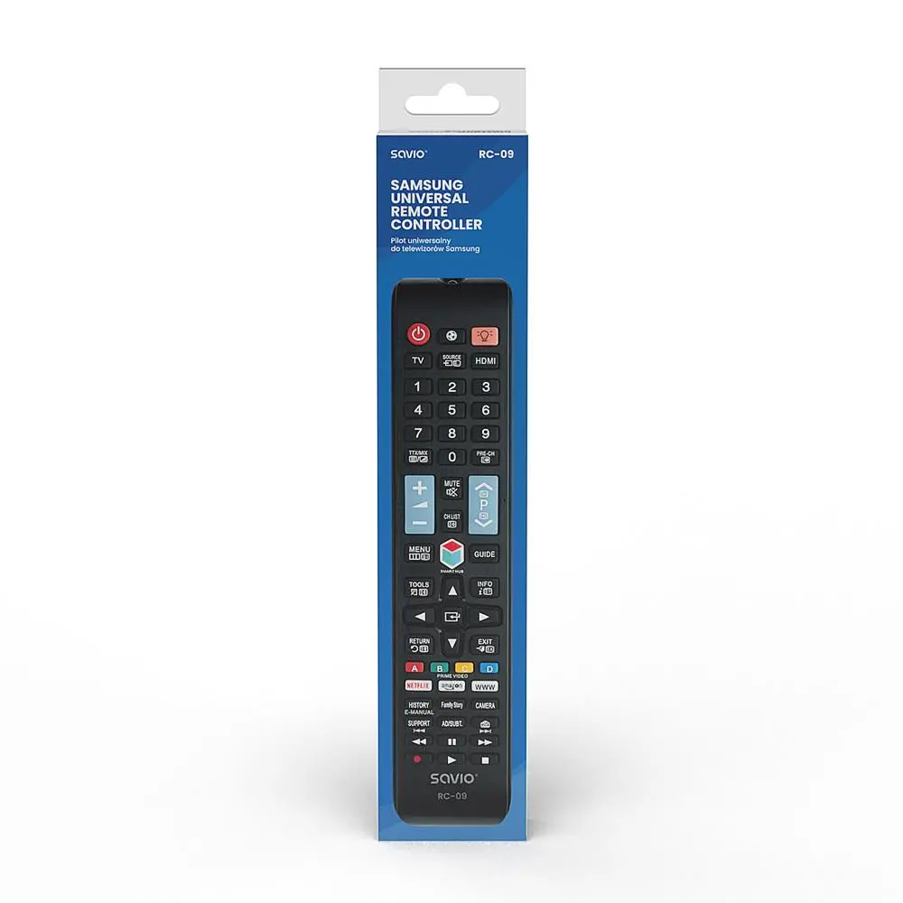 Pilot Savio RC-09 do TV Samsung Smart TV