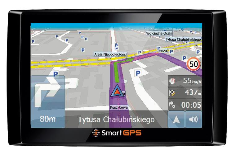Nawigacja SmartGPS SG732 + OpenStreetMap PL