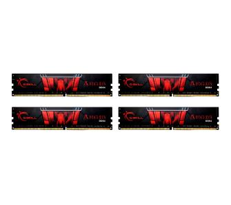 Pamięć RAM G.Skill Aegis DDR4 64GB (4 x 16TB) 3200 CL16 Czarno-czerwony