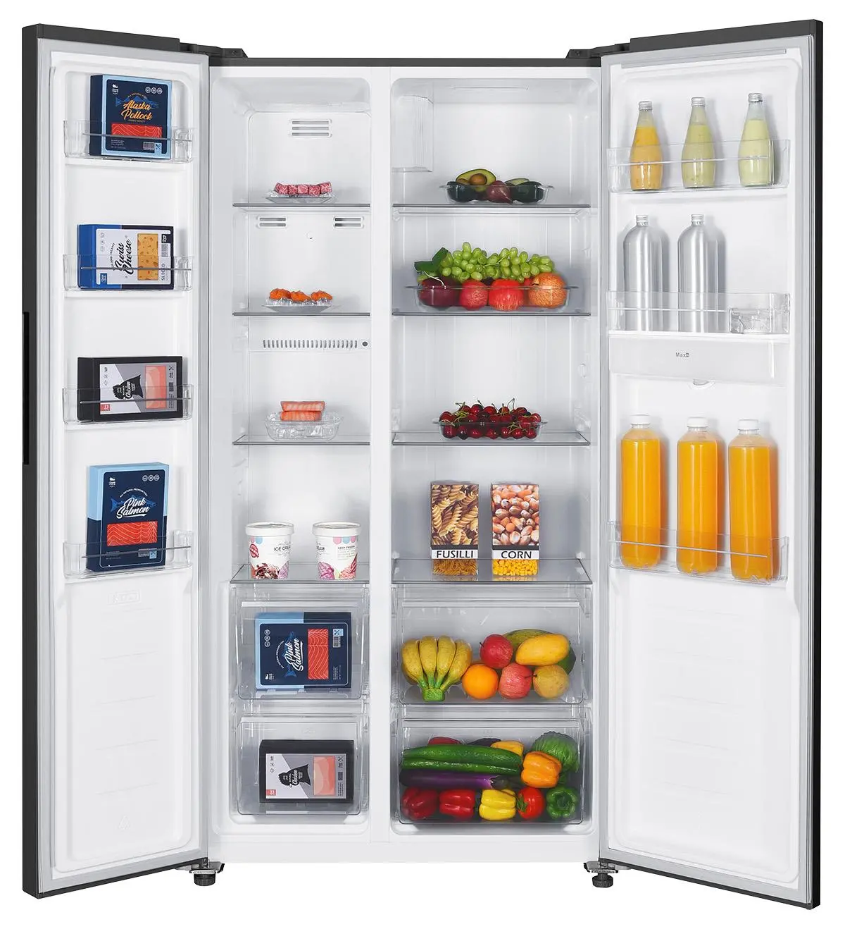 Lodówka MPM 439-SBS-15/ND Pełny No Frost 177cm Dystrybutor wody Inox