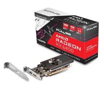 Karta graficzna Sapphire technology PULSE Radeon RX 6400 4GB GDDR6 64bit FSR