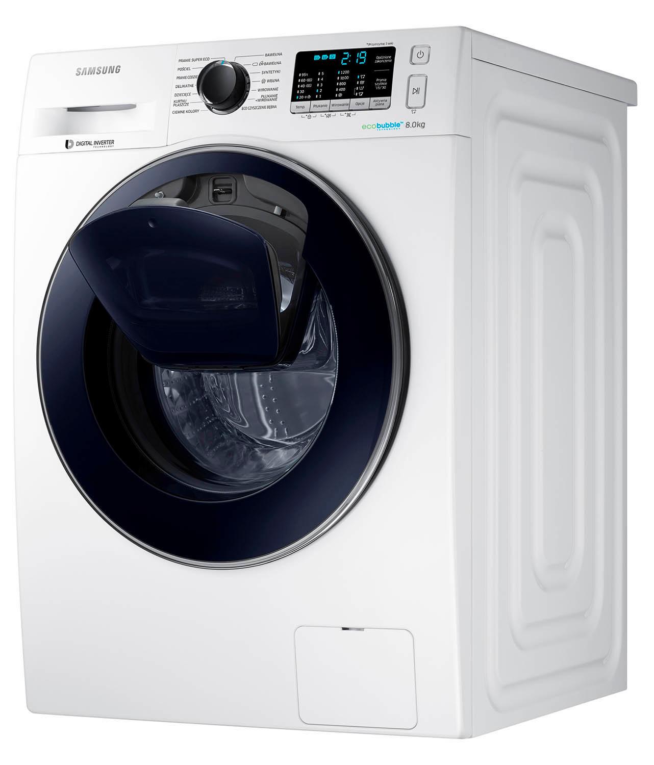 Pralka Samsung AddWash WW80K5210UW