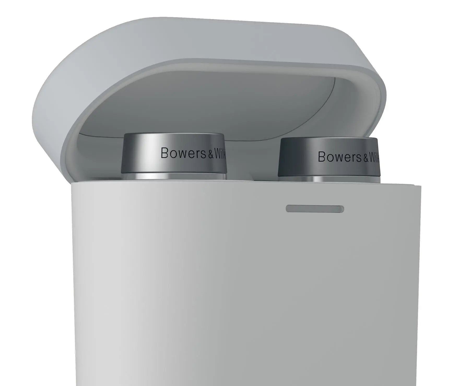 Słuchawki bezprzewodowe Bowers & Wilkins PI5 S2 Cloud Grey Dokanałowe Bluetooth 5.0 Biało-pomarańczowy