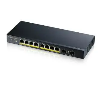 Switch ZyXEL GS1900-10HP Czarny