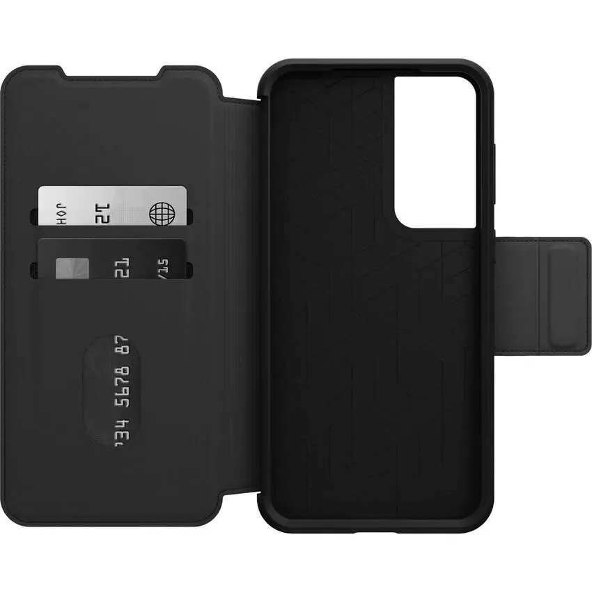 Etui OtterBox Portfelowe Strada do Samsung Galaxy S23+ Czarny