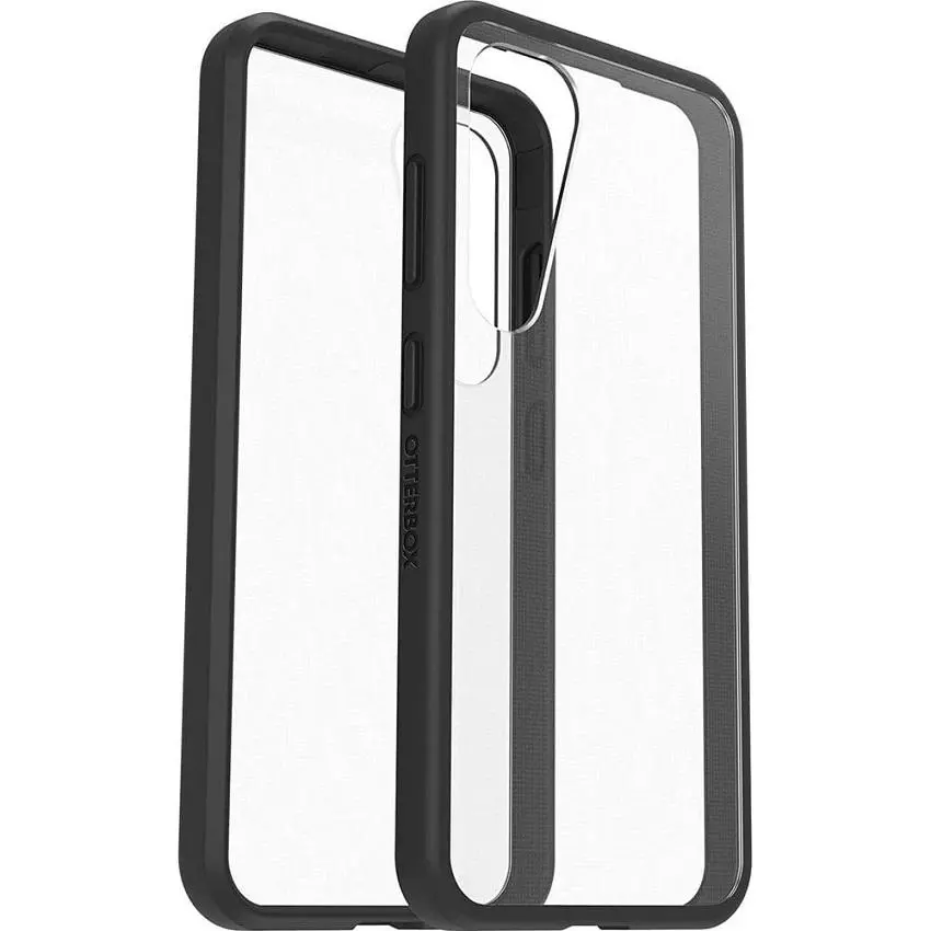 Etui OtterBox React do Samsung Galaxy S23+ Przeźroczysty z czarną ramką