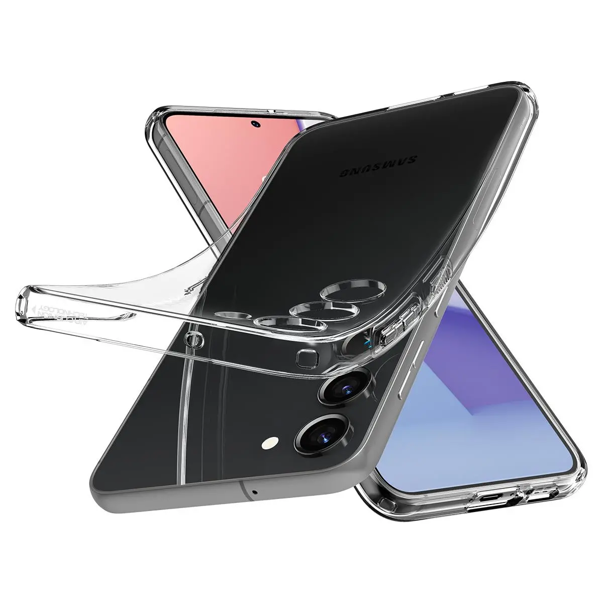 Etui Spigen Liquid Crystal do Galaxy S23 Przezroczysty
