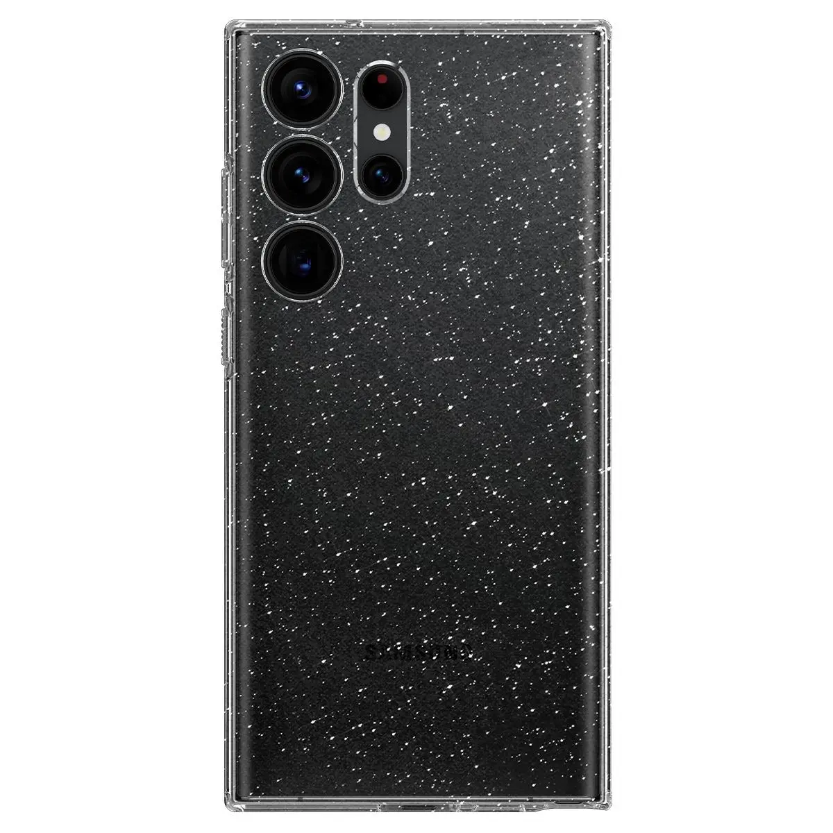 Etui Spigen Liquid Crystal Glitter do Galaxy S23 Ultra Przezroczysty