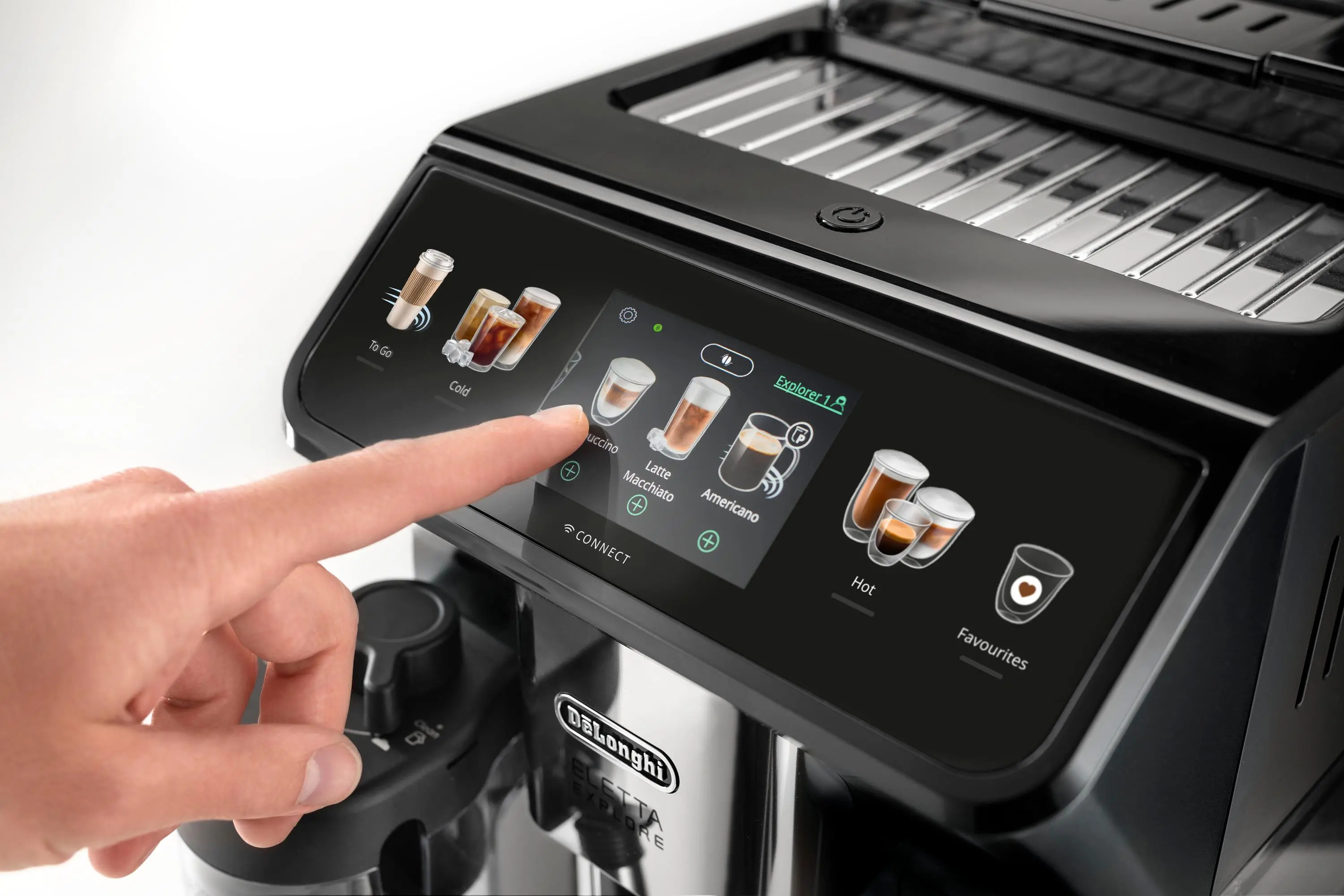 Ekspres DeLonghi Eletta Explore ECAM450.65.G Kawa mrożona