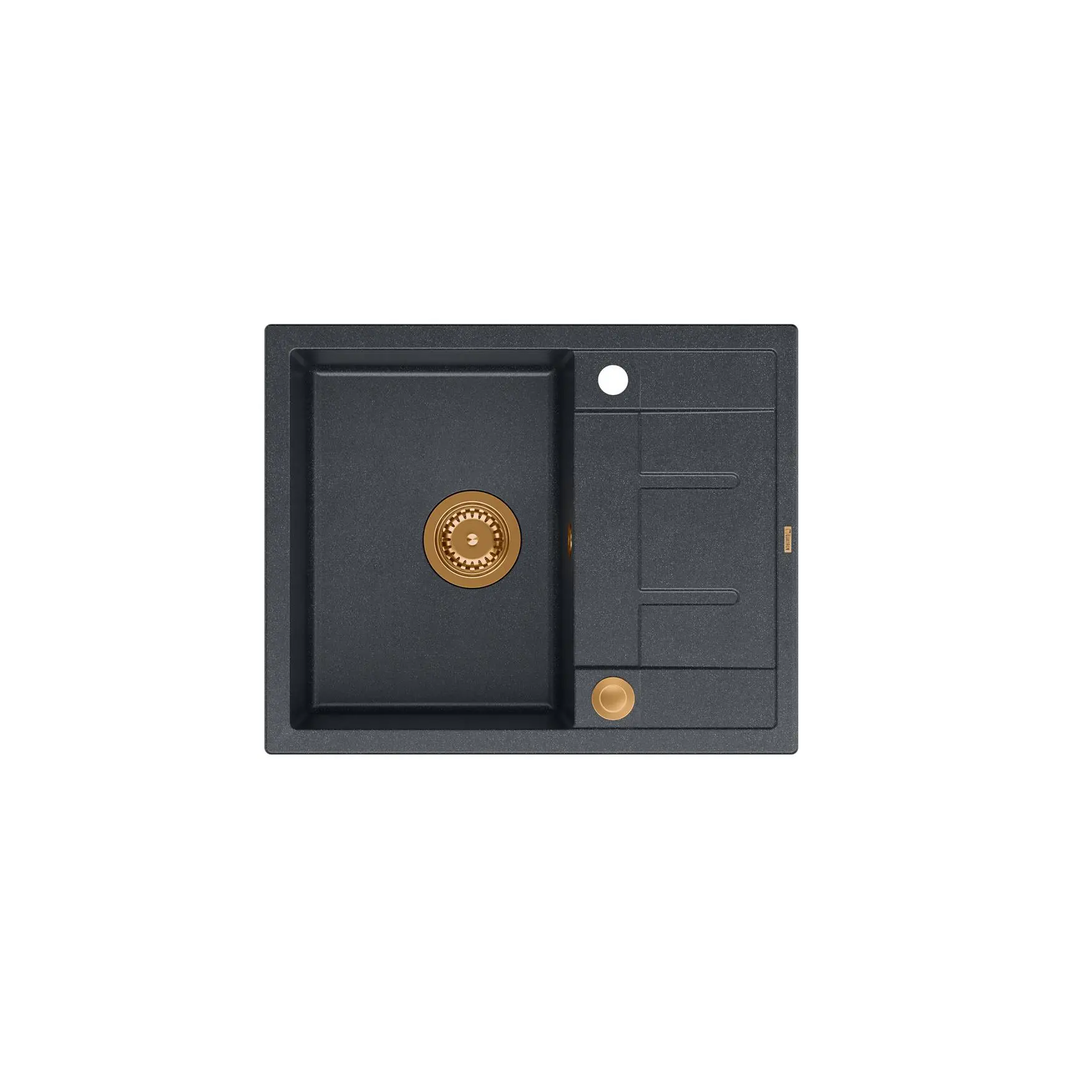 Quadron HB8210U8-C1 P2O Morgan 116 Granitowy Czarny metalik/Miedziany